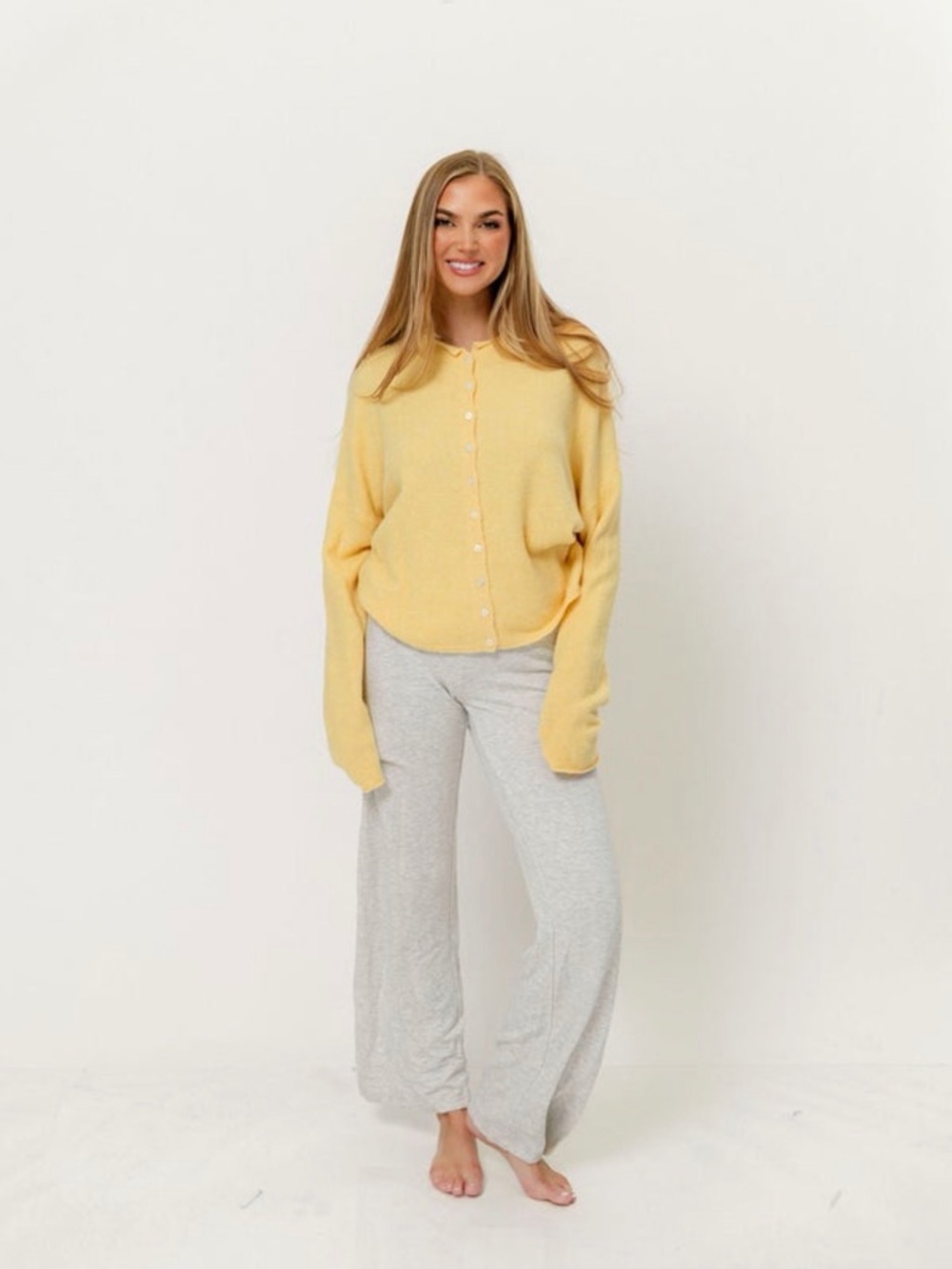 Worth Collective Piper Cardigan in Honey
